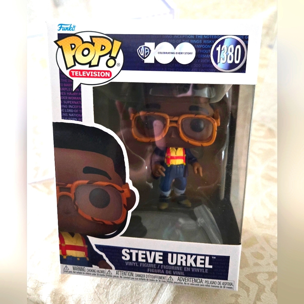 Steve Urkel 1380 FUNKO Pop Television WB100 • Vinyl Figure